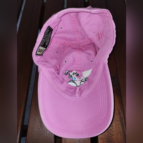 Breezy Point Pink Golf Cart Golf Cap - Picture 5 of 5